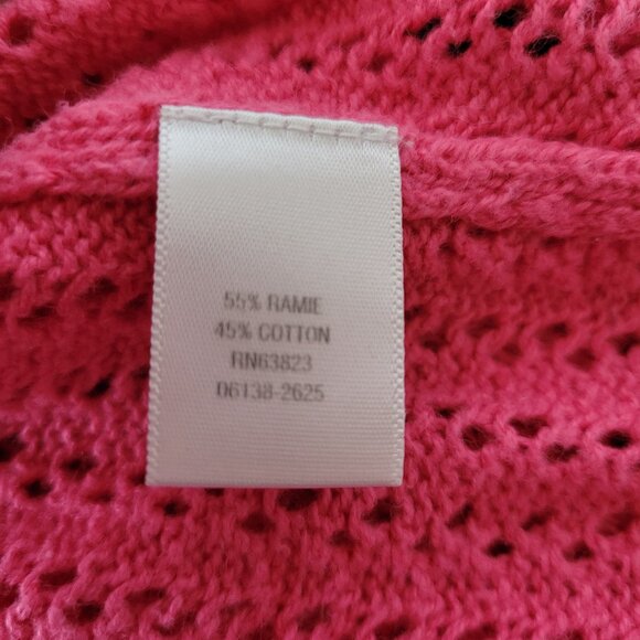 CJ Banks Knit Button Front Granny Cardigan Sweater w/ Unique Button Detail, 1X - Picture 7 of 7